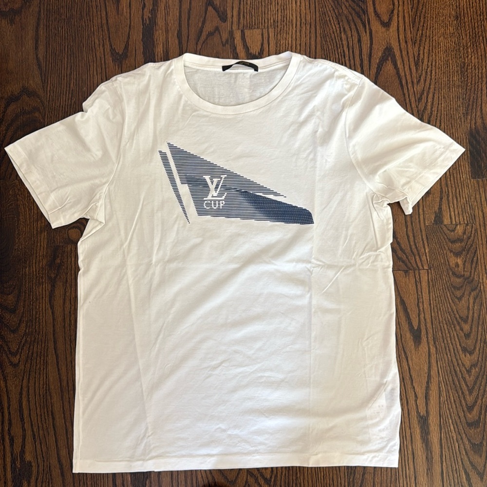 Louis Vuitton white t shirt